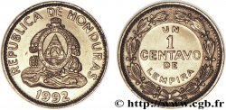 HONDURAS 1 Centavo emblème national 1992  SPL