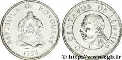 HONDURAS 20 Centavos emblème national / indien Lempira 1994
