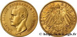 ALLEMAGNE - HESSE 10 Mark Ernest-Louis Grand-Duc de Hesse 1893 Berlin