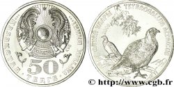 KAZAKHSTAN 50 Tenge Emblème national / Tétras de l’Altaï 2005
