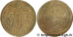 VATICANO E STATO PONTIFICIO 1 Baiocco armes du vatican frappée au nom de Benoît XIV (1700-1756) N.D. Rome