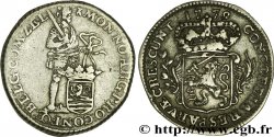 NIEDERLANDE - VEREINIGTEN PROVINZEN 1/8 Daldre Zélande chevalier debout / écu couronné 1770