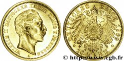 ALEMANIA - PRUSIA 10 Mark or Royaume de Prusse, empereur Guillaume II / aigle impérial 1909 Berlin