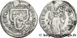 ALLEMAGNE 1 Schilling Evêché de Wurtzbourg : écu / St Killian 1643