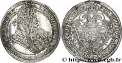 HUNGARY 1 Thaler Léopold / aigle bicéphale héraldique 1698 Kremnitz