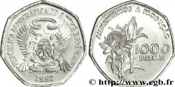 SAO TOMÉ UND PRINCIPE 1000 Dobras armes / fleurs 1997