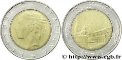 ITALIE 500 Lire tête de femme représentant la République 1987 Rome - R TTB+