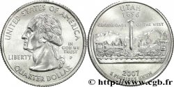 ÉTATS-UNIS D AMÉRIQUE 1/4 Dollar Utah : jonction du Central Pacific Railroad et Union Pacific Railroad à Promontory Point le 10 mai 1869 2007 Philadelphie - P