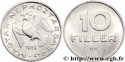 HUNGARY 10 Filler colombe de la paix 1989 Budapest