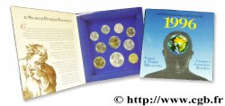 SAN MARINO Série FDC de 10 monnaies sur le thème des philosophes 1996