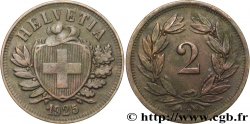 SVIZZERA 2 Centimes (Rappen) croix suisse 1925 Berne - B