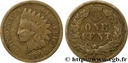 ÉTATS-UNIS D AMÉRIQUE 1 Cent tête d’indien, 3e type 1891 Philadelphie