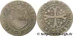 SWITZERLAND - CANTON OF FRIBOURG 2 Kreuzer canton de Fribourg 1788