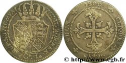 SUISSE - CANTON DE NEUCHATEL 1 Batzen (4 Kreuzer) 1800