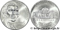 UNITED STATES OF AMERICA 5 Cents président Thomas Jefferson d’après Rembrandt Peale / Monticello 2006 Philadelphie - P