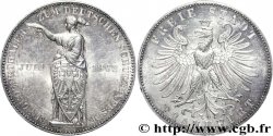 DEUTSCHLAND - FRANKFURT FREIE STADT 1 Gedenktaler du Concours de Tir Allemand de Juillet 1862 : aigle héraldique / victoire tenant une couronne et un bouclier 1862
