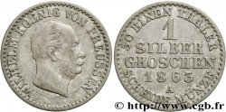 DEUTSCHLAND - PREUßEN 1 Silbergroschen Royaume de Prusse Guillaume Ier 1863 Berlin