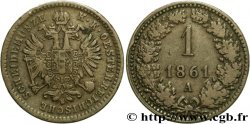 AUSTRIA 1 Kreuzer aigle 1861 Vienne