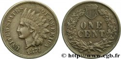 UNITED STATES OF AMERICA 1 Cent tête d’indien, 3e type 1874 Philadelphie