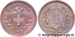 SUISSE 1 Centime Croix Suisse 1919 Berne - B SUP