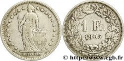 SUISSE 1 Franc Helvetia 1905 Berne - B