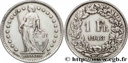 SUISSE 1 Franc Helvetia 1943 Berne
