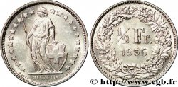 SCHWEIZ 1/2 Franc Helvetia 1956 Berne