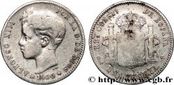ESPAGNE 1 Peseta Alphonse XIII 3e type 1900 Madrid