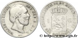 NETHERLANDS 1 Gulden Guillaume III 1860 Utrecht
