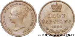 UNITED KINGDOM 1/2 Farthing Victoria “tête jeune” 1852