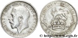 ROYAUME-UNI 6 Pence Georges V / lion surmontant une couronne 1914