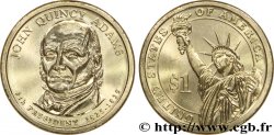 ÉTATS-UNIS D AMÉRIQUE 1 Dollar Présidentiel John Quincy Adams / statue de la liberté type tranche A 2008 Philadelphie - P