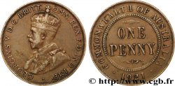 AUSTRALIA 1 Penny Georges V 1921 Melbourne & Sydney