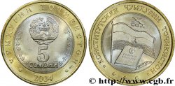 TAJIKISTAN 5 Somoni 10e anniversaire de la constitution 2004