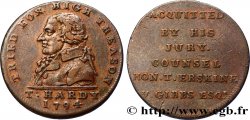 REINO UNIDO (TOKENS) 1/2 Penny Londres (Middlesex) T. Hardy / Erskine et Gibbs 1794 