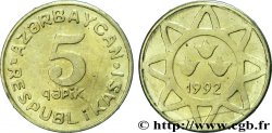 AZERBAIDJAN 5 Qapik 1992