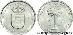 CONGO BELGE 1 Franc Banque Centrale Congo Belge-Ruanda-Urundi 1957