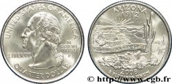 ÉTATS-UNIS D AMÉRIQUE 1/4 Dollar Arizona : vue du Grand Canyon 2008 Philadelphie