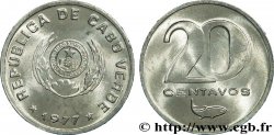 CAP VERT 20 Centavos emblème 1977  SPL