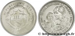 LIBERIA 5 Dollars emblème / princesse Diana lisant à un enfant 1997