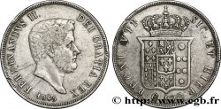 ITALIA - REGNO DELLE DUE SICILIE 120 Grana Royaume des Deux-Siciles, Ferdinand II / écu couronné 1845 Naples