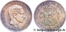 ESPAGNE 10 Centimos Alphonse XII 1878 Oeschger Mesdach & CO