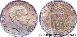 ESPAGNE 10 Centimos Alphonse XII 1879 Oeschger Mesdach & CO