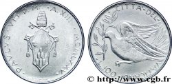 VATICAN ET ÉTATS PONTIFICAUX 100 Lire armes / colombe de la paix an XIII du pontificat de Paul VI 1975 Rome SUP