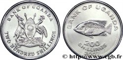 UGANDA 200 Shillings emblème / poisson (Tilapia) 2007 