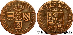 BELGIO - NAMUR 1 Liard Duché de Namur frappe au nom de Philippe V d’Espagne 1710 Namur