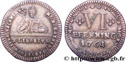 GERMANIA - PADERBORN 4 Pfennig St Liboire (Sede Vacante) 1761
