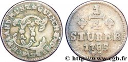 GERMANY - JÜLICH-BERG 1/4 Stuber Duché de Jülich-Berg monogramme de Carl Théodore de Bavière 1785 Düsseldorf