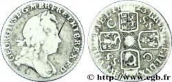 REINO UNIDO 6 Pence Georges Ier / emblème 1723