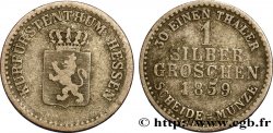 ALEMANIA - HESSE 1 Silbergroschen Hesse-Kassel 1859 